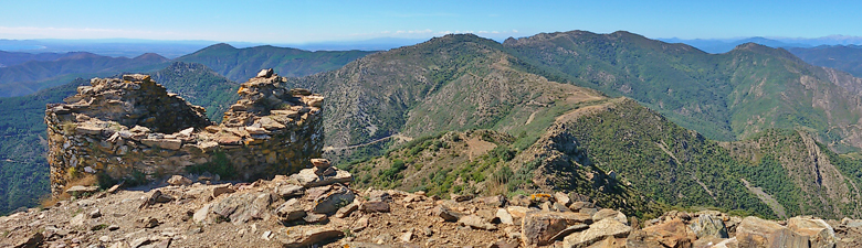 Castell de Querroig a Portbou